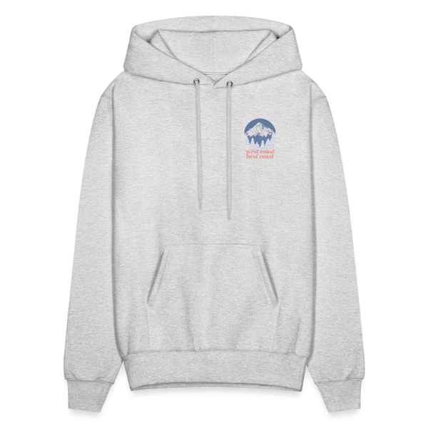 West Coast Best Coast Hoodie - ash 