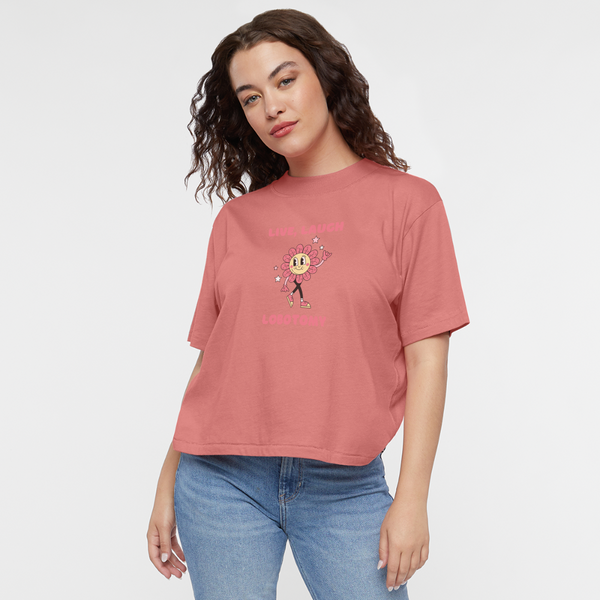 Live Laugh LobotomyWomen's Tee - mauve