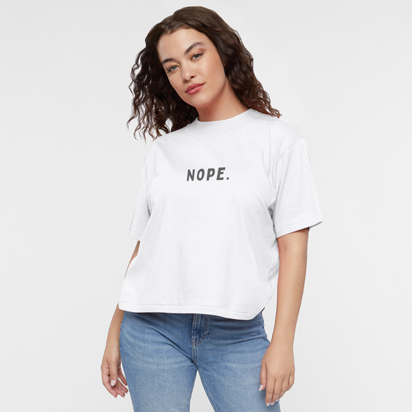 Nope. Women's Tee - white