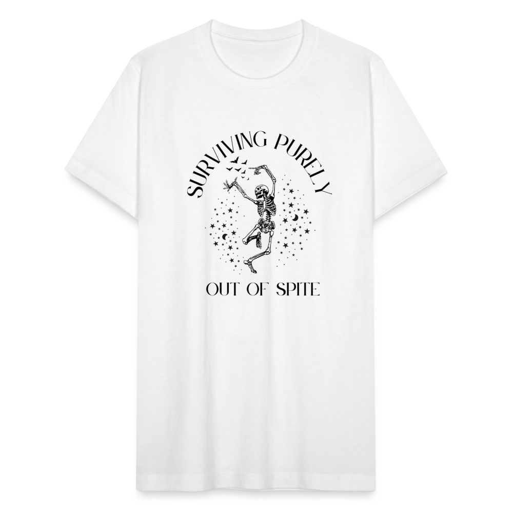 Surviving Purely Out of Spite T-Shirt - white