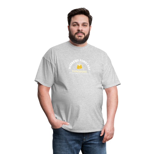 Weekend Forecast Sunshine with a Chance of Drinking Unisex Classic T-Shirt - heather gray