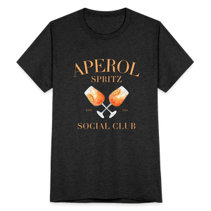 Aperol Spritz Social Club T-Shirt - heather black