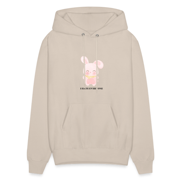 I Hate Everyone Men's Hoodie - Sand