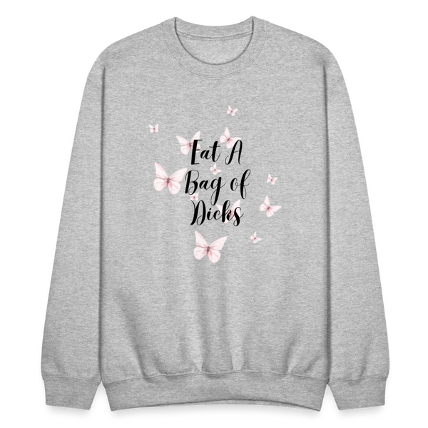 Eat A Bag of Dicks Crewneck - heather gray