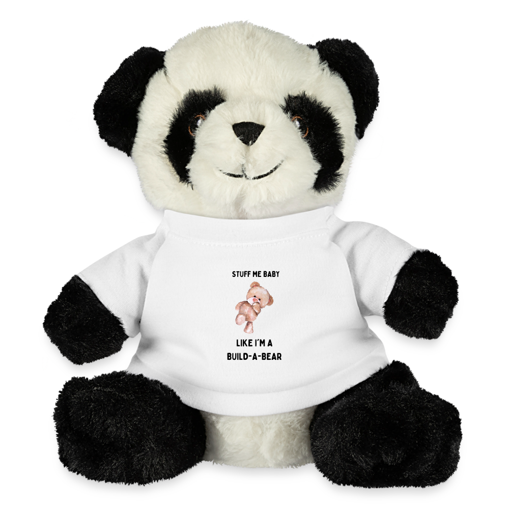 Stuff Me Baby Like Im A Build A Bear Panda Bear - white