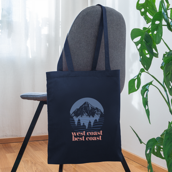 West Coast Best Coast Tote Bag - navy