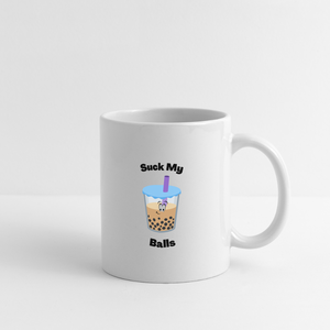 Suck My Balls Mug - white