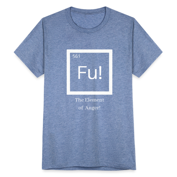 FU Element T-Shirt - heather blue