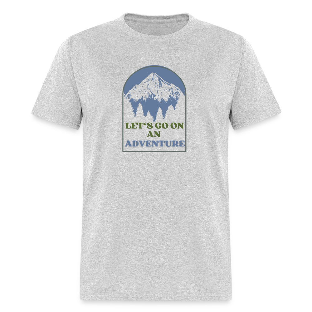 Let's Go On An Adventure Unisex Classic T-Shirt - heather gray