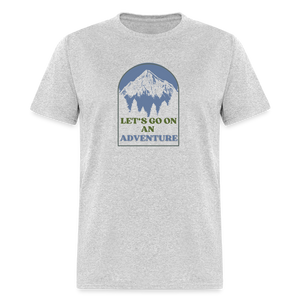 Let's Go On An Adventure Unisex Classic T-Shirt - heather gray