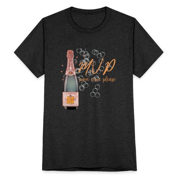 MVP More Veuve Please T-Shirt - heather black