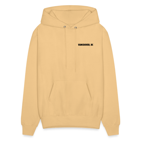 VANCOUVER BC Respect The Locals Hoodie - light yellow