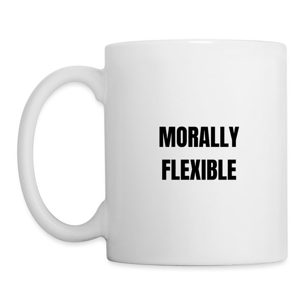 Morally Flexible Mug - white