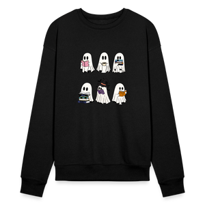 Ghost Reading Crewneck Sweatshirt - black