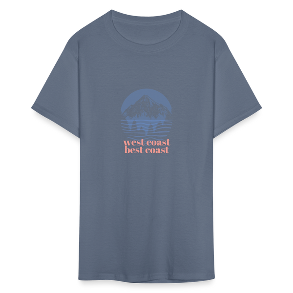 West Coast Best Coast Unisex Classic T-Shirt - denim