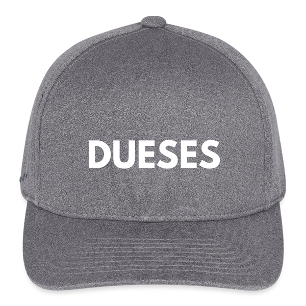 Dueses Fitted Melange Baseball Cap - light heather gray