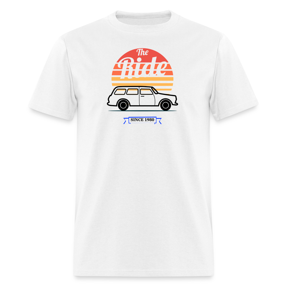 The Ride Since 1980 Unisex Classic T-Shirt - white