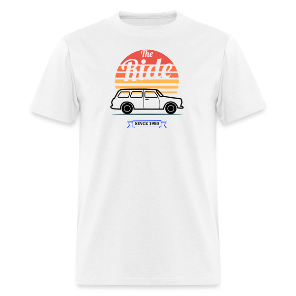 The Ride Since 1980 Unisex Classic T-Shirt - white