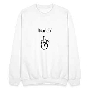 Ho Ho Ho Crewneck - white