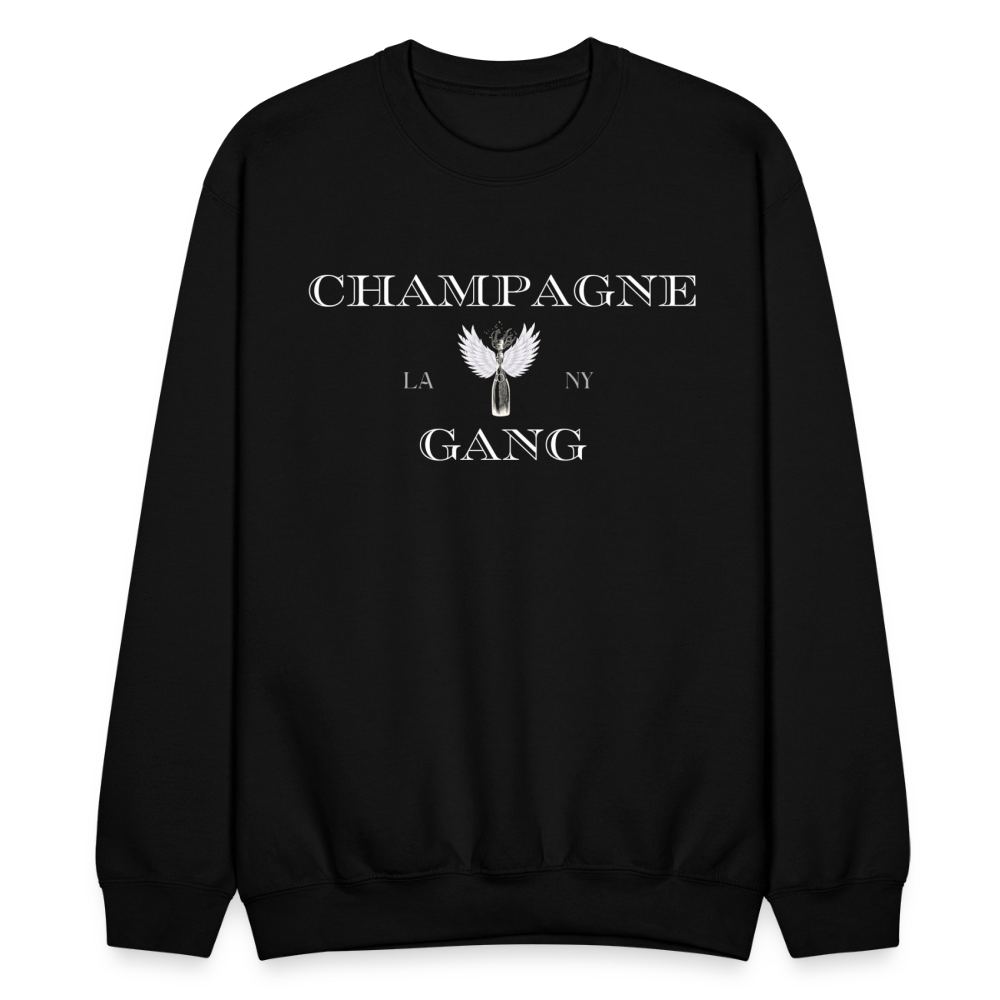 Champagne Gang Sweatshirt - black