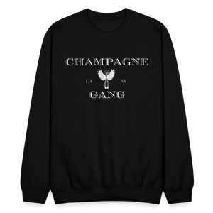 Champagne Gang Sweatshirt - black