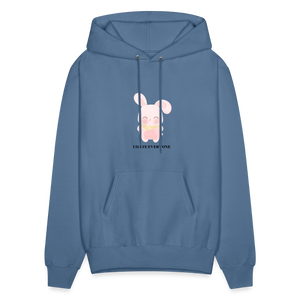 I Hate Everyone Men's Hoodie - denim blue