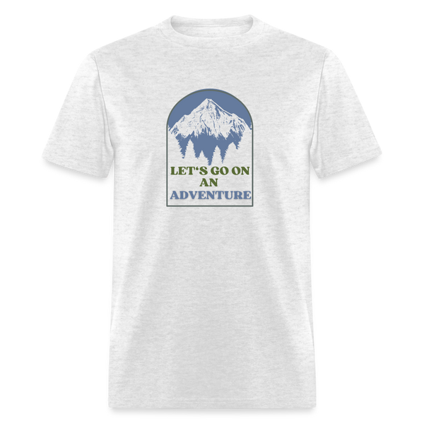 Let's Go On An Adventure Unisex Classic T-Shirt - light heather gray