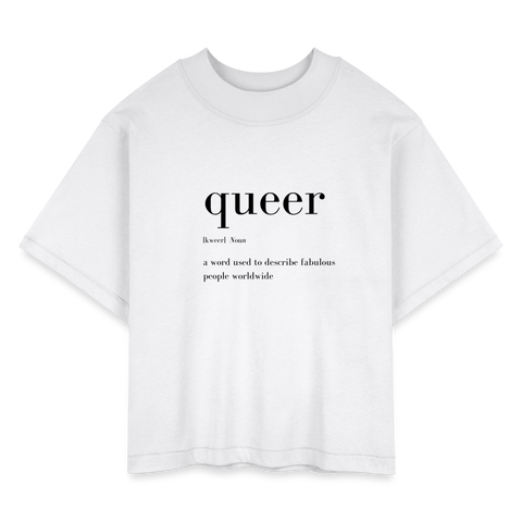 Queer: Fabulous People Women's Tee - white