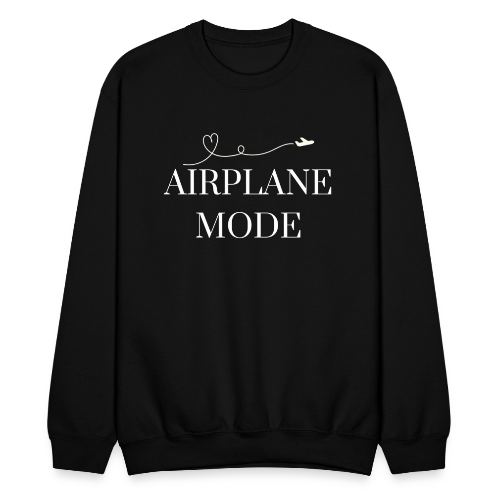 Airplane Mode Sweatshirt - black