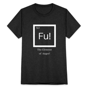 FU Element T-Shirt - heather black