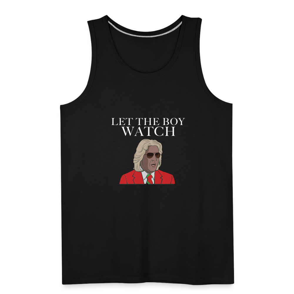 Let The Boy Watch Men’s Tank - black