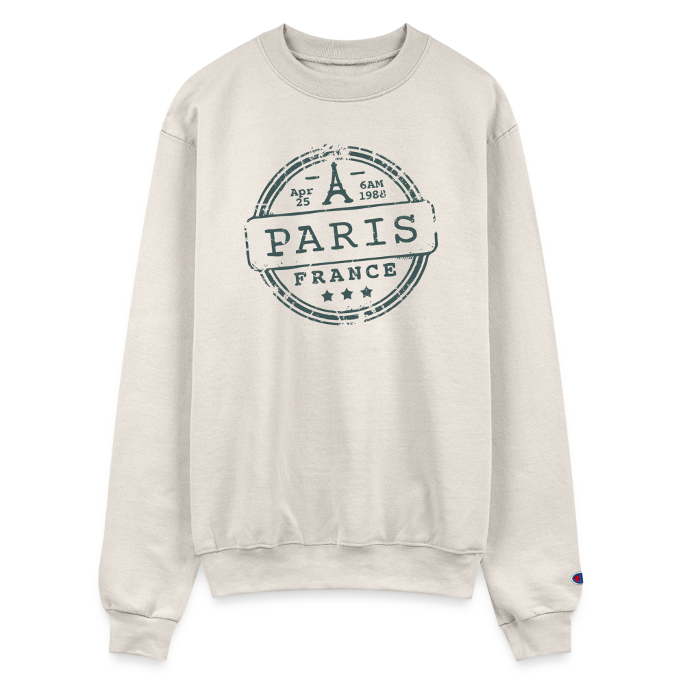 Paris France Sweatshirt - Sand