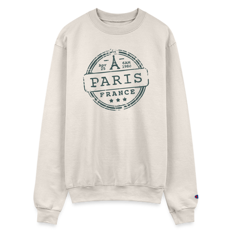 Paris France Sweatshirt - Sand