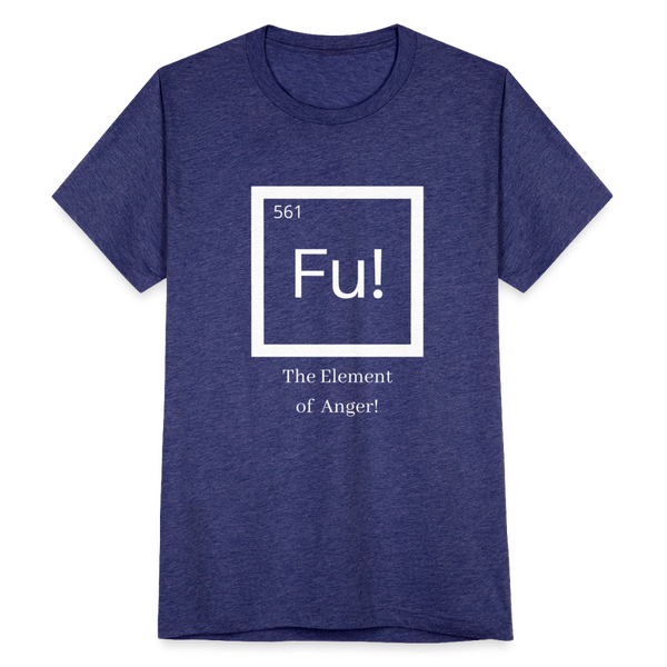 FU Element T-Shirt - heather indigo