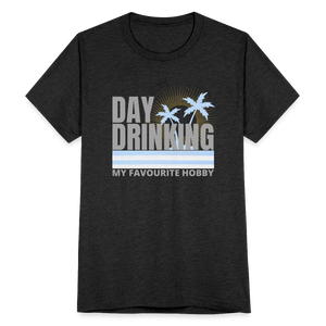 Day Drinking T-Shirt - heather black