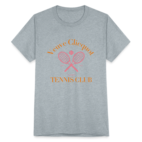 Veuve Clicquot Tennis Club T-Shirt - heather grey