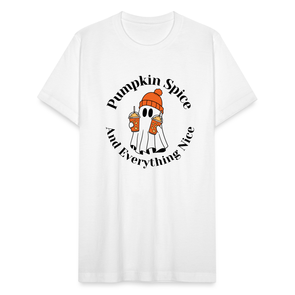 Pumpkin Spice & Everything Nice T-Shirt - white