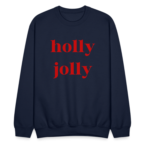 holly jolly Crewneck - navy