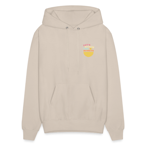 Let's Watch The Sunsets Hoodie - Sand