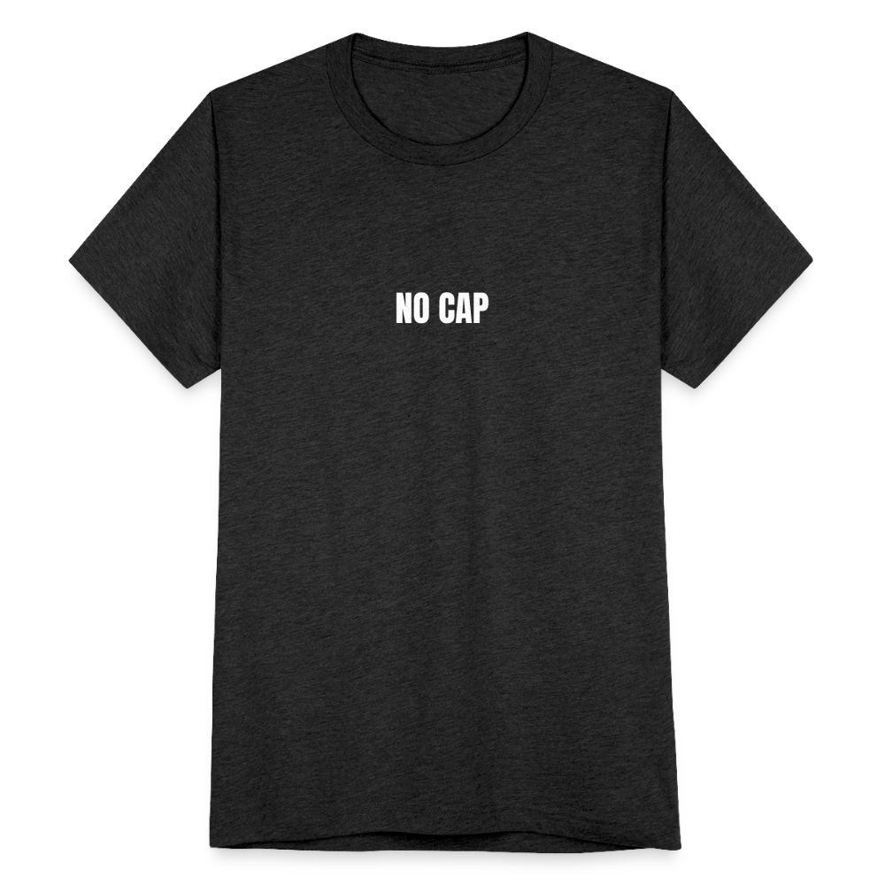 No Cap T-Shirt - heather black