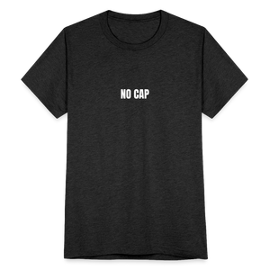 No Cap T-Shirt - heather black