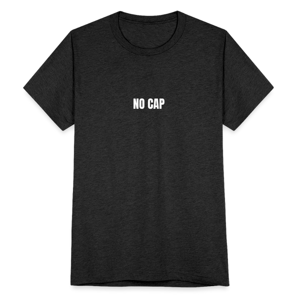 No Cap T-Shirt - heather black