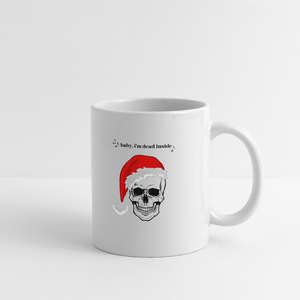 Baby Im Dead Inside Mug - white