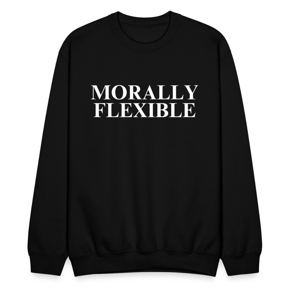 Morally Flexible Sweatshirt - black