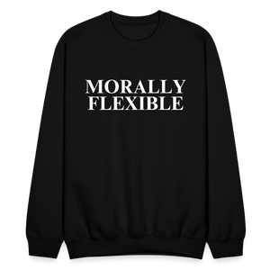 Morally Flexible Sweatshirt - black