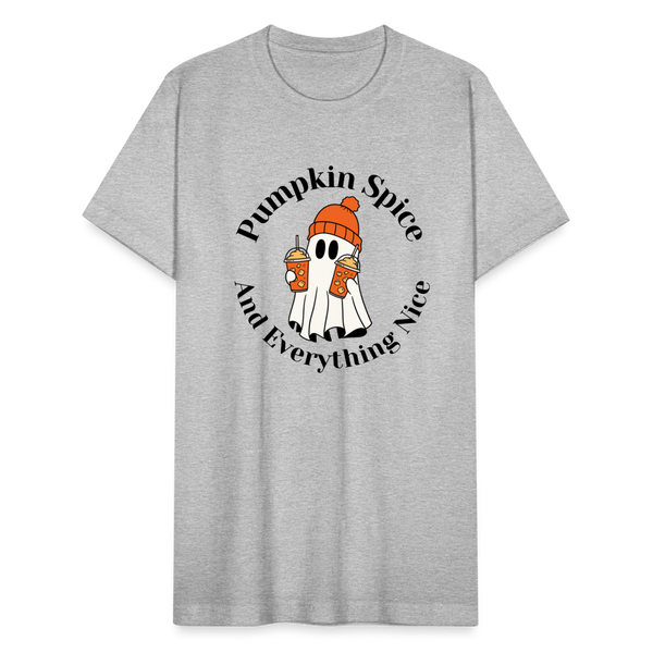 Pumpkin Spice & Everything Nice T-Shirt - heather gray