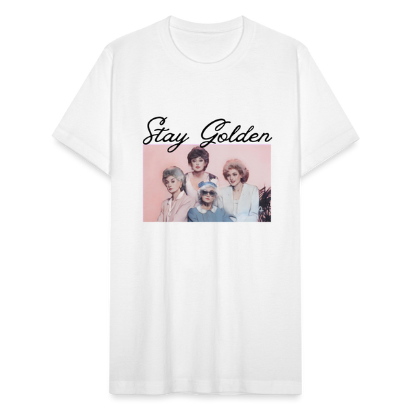 Stay Golden T-Shirt - white