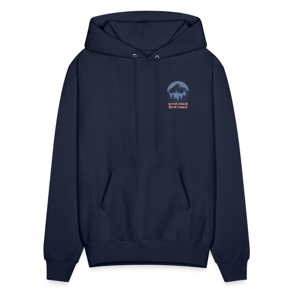 West Coast Best Coast Hoodie - navy