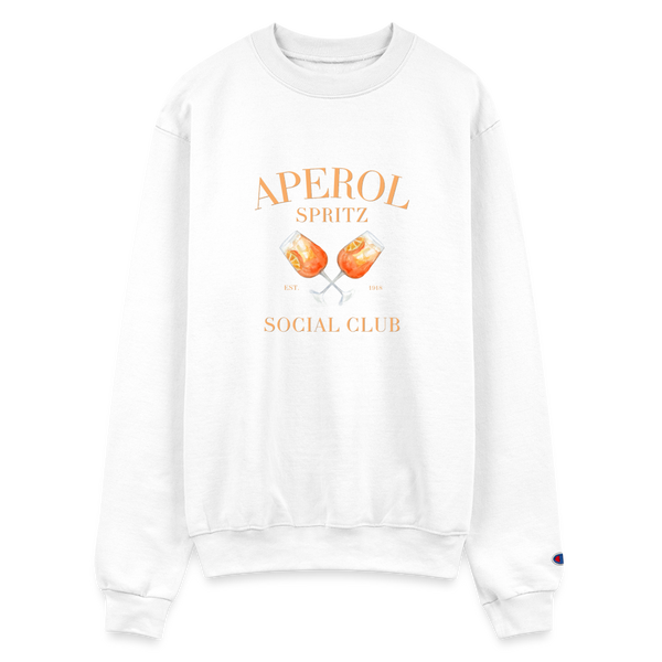 Aperol Spritz Social Club Sweatshirt - white