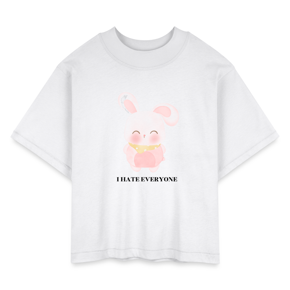 I Hate Everyone Women's Tee - white